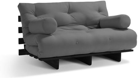 Sofa Futon Latex Black z funkcją spania 140x200 - Pascall Kolor