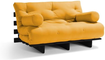 Sofa Futon Latex Black z funkcją spania 120x200 - Pascall Kolor