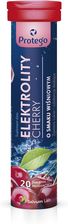 Zdjęcie Salvum Lab Protego Elektrolity Cherry 20tabl musujących (5905108790066) - Przemków