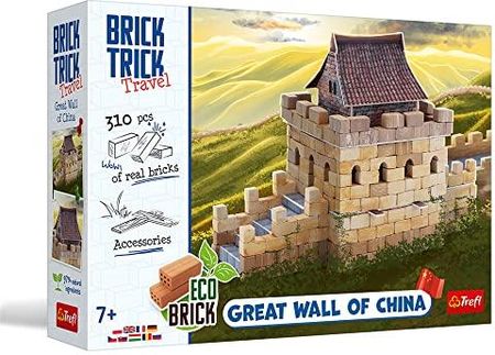 Trefl Brick Trick Travel buduj z cegły Great Wall of China 310el. 61609