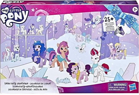 Hasbro My Little Pony Zestaw Snow Party 25 szt F2447