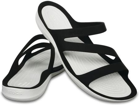 Crocs Women's Swiftwater Sandal Black/White 42-43