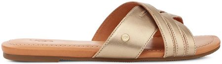 Damskie Klapki Ugg W Kenleigh Slide 1142712-Gldm – Złoty