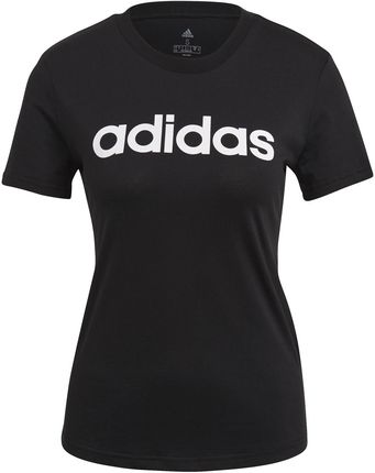 Koszulka damska adidas ESSENTIALS SLIM LOGO czarna GL0769