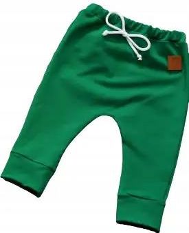 Spodnie zielone baggy rozmiar 62