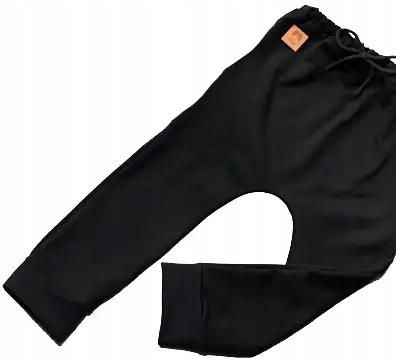 Spodnie czarne legginsy rozmiar 140