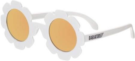 Okulary przeciwsłoneczne The Daisy White Flower Polarized Gold Lens - Rozmiar : 3+ Babiators