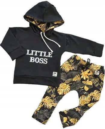 Dres Little Boss z monsterą rozmiar 140