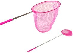 Zdjęcie Leantoys Siatka Na Motyle Owady Składana Teleskopowa 85Cm Różowa - Ujazd