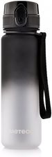 Zdjęcie Meteor Bidon Sportowy BLKW 500ml Biało-Czarny - Sanniki