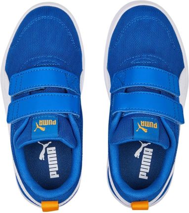 Buty Puma Courtflex v2 Mesh V PS Jr 371758 (kolor Niebieski