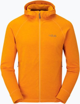 Rab Bluza Trekkingowa Męska Nexus Hoody Pomarańczowa Qff 70