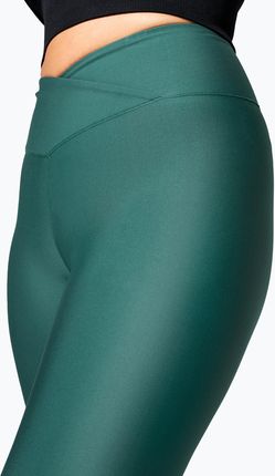 Casall Legginsy Treningowe Damskie Overlap High Waist Zielone 22500 - zdjęcie 2