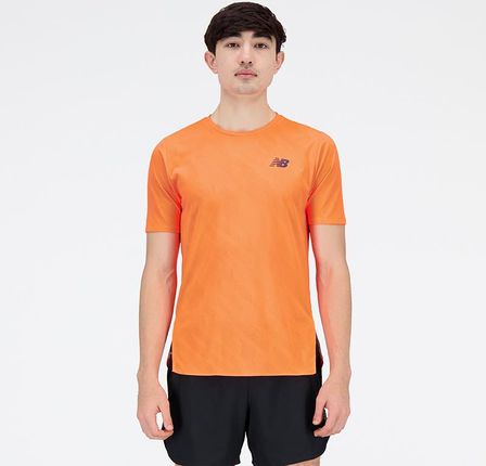 Koszulka męska New Balance MT23281NDF – pomarańczowe