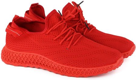 Sneakersy męskie Desun J98-2 czerwony