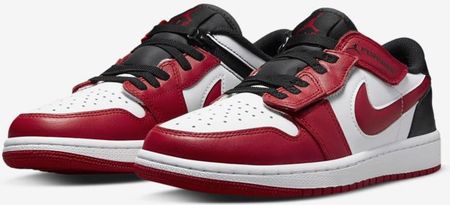 Buty Nike Air Jordan 1 Low FlyEase M DM1206 (kolor Biały. Czerwony, rozmiar 44)