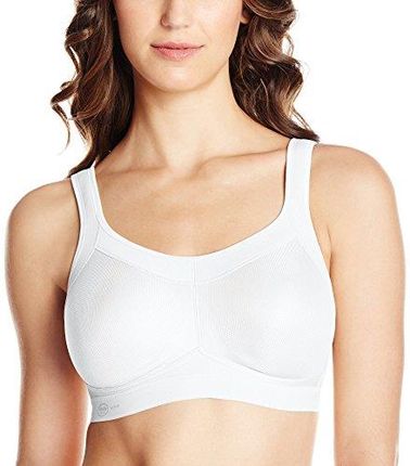 Anita Active Damski biustonosz sportowy BH, biały (Weiß 006), 32C (rozmiar: 70C)