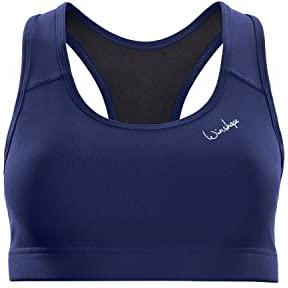 WINSHAPE Damski sportowy biustonosz funkcyjny Comfort SB102C z wyjmowanymi wkładkami, styl All-Fit, fitness, czas wolny, sport, joga, trening