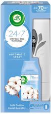 Zdjęcie Air Wick Freshmatic Kwiat Bawełny/Soft Cotton 250ml Komplet - Barcin