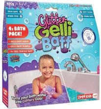 Zdjęcie Zimpli Kids Glitter Gelli Baff Magiczny Proszek Do Kąpieli Fioletowy/Błękitny 620G - Zabrze