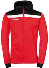 Zdjęcie uhlsport OFFENSE 23 MULTI HOOD JACKET odzież treningowa do piłki nożnej, czarno-antracyt/biały, L - Nowogród