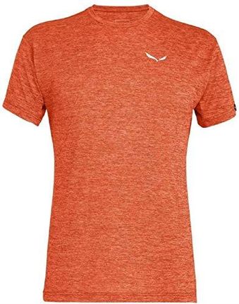 Salewa Męskie Puez Melange Dry 00-0000026537 T-Shirt Sportowy, Pomarańczowy, XL