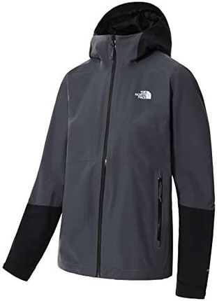 The NorthFace Ayus Tech Jacket Vanadis Grey-TNF Black L