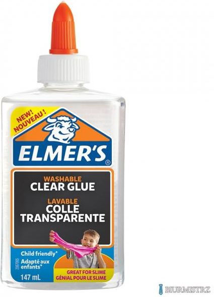 Elmers Przezroczysty Klej Pva Zmywalny I Przyjazny Dzieciom 147Ml ...