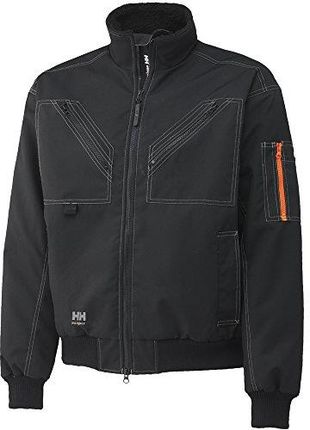 Helly Hansen Workwear Męska kurtka pilotka X Helly Hansen Premium Bergholm Jacket 76211 Lined Shell kurtka 990 S, czarna, S EU