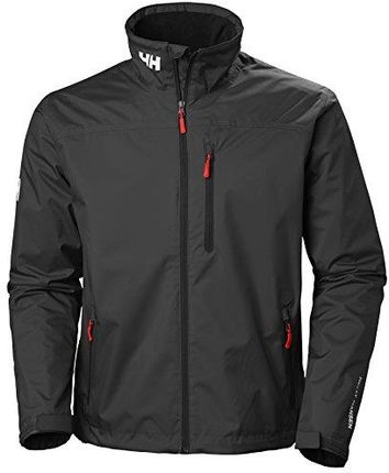 Helly Hansen Mężczyźni Crew Sailing Jacket Kurtka Wodoodporna, Czarny, L