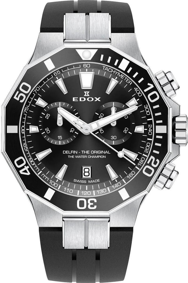 Edox 10112-3NCA-NIN Delfin - Zegarki Męskie - Ceny i opinie - Ceneo.pl