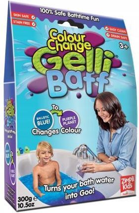 Zimpli Kids  Gelli Baff Colour Change Magiczny Proszek Do Kąpieli Błękitny 300G