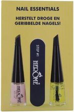 Herome Nail Essentials Zestaw Olejek Do Paznokci 4Ml + Polerka + Baza 4Ml