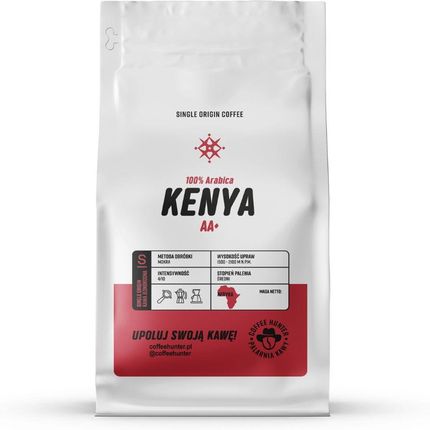 Coffee Hunter Kenia Aa + Ziarnista Specialty 500G