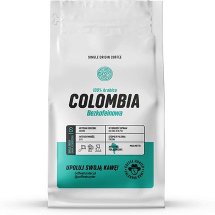 Coffee Hunter Colombia Bezkofeinowa Ziarnista 1Kg