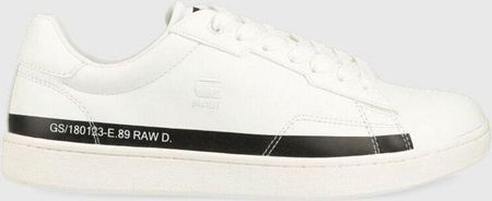 Trampki męskie niskie G-Star Raw Cadet Lea Lgo 2312-002523-1909 42 WHT-BLK (8720656548351_PL)