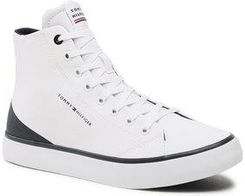 Zdjęcie Sneakersy Tommy Hilfiger - Th Hi Vulc Core Canvas FM0FM04729 White YBS - Nowa Sarzyna