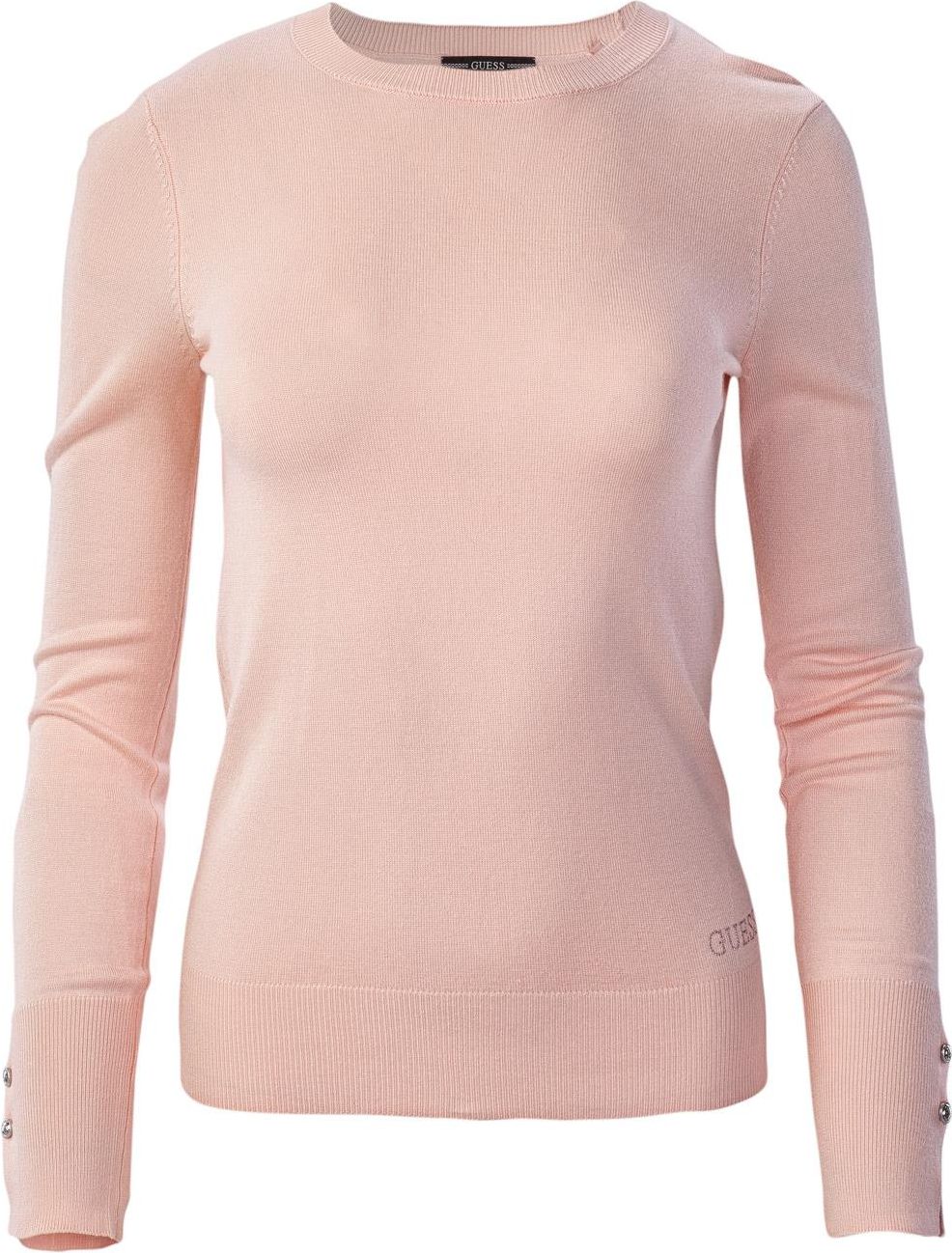 Guess ELINOR RN LS SWTR Beige - Consegna Gratuita