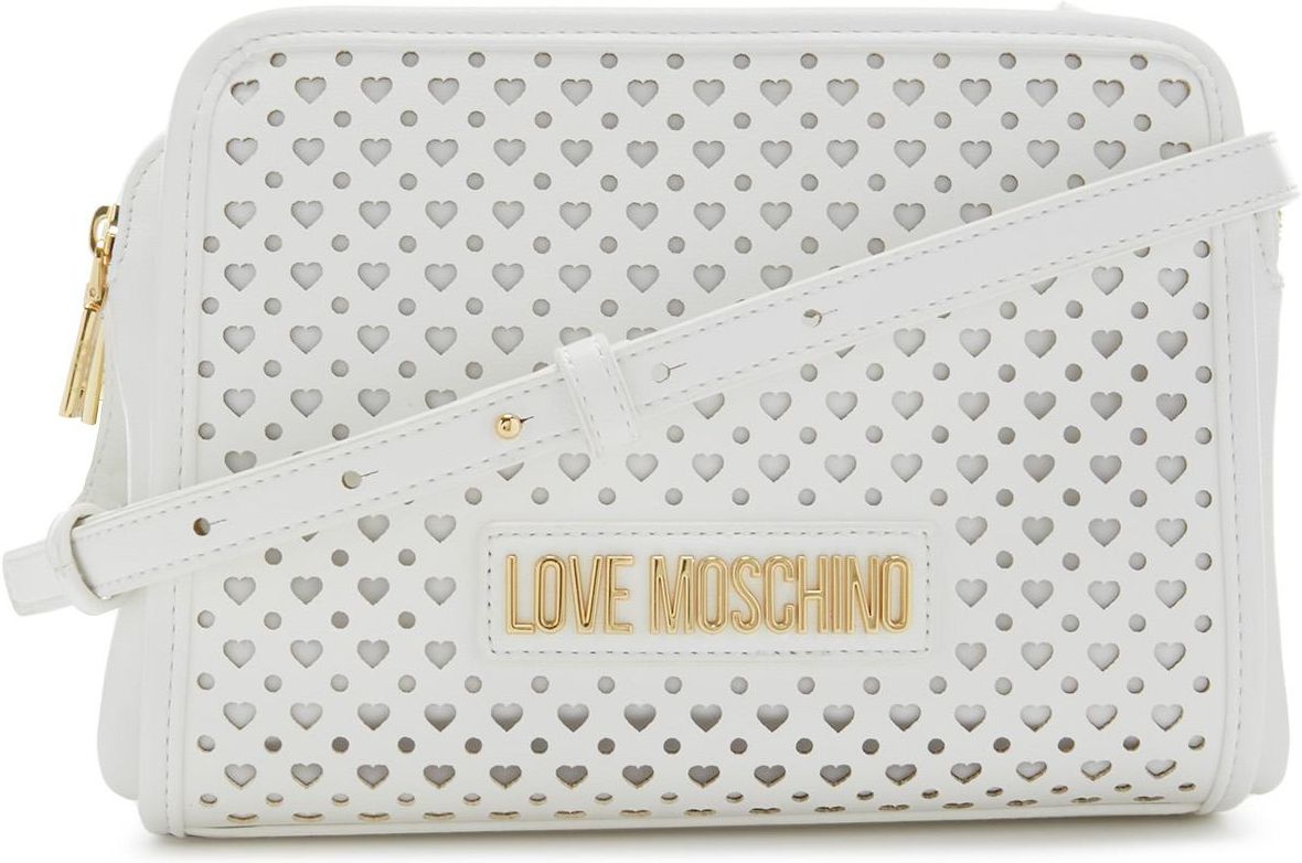 Love Moschino Torba przez ramię Biały Torby na ramię Damski Ceny i opinie Ceneo.pl