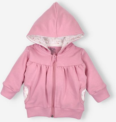 Bluza niemowlęca PINK DREAMS z bawełny organicznej dla dziewczynki