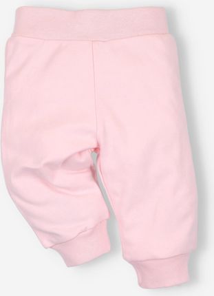 Spodnie niemowlęce NINI z bawełny organicznej dla dziewczynki