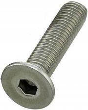 Hsi Śruby Imbusowe Łeb Płaski Ocynkowane M 6x80mm
