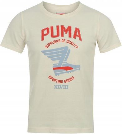 PUMA t-shirt bluzka koszulka dziecięca 140
