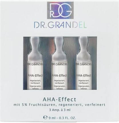 Dr. Grandel Koncentrat W Ampułkach Z Kwasami Aha Effect Ampoule 3x3 ml