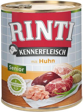 Rinti Kennerfleisch Senior Kurczak 12X800G