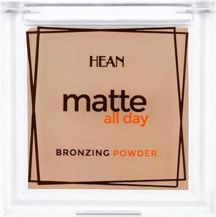Hean Matte All Day Bronzing Powder puder brązujący 55 JAMAICA SUN 9g