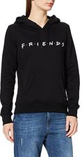 Zdjęcie MERCHCODE damski sweter z kapturem Friends czarny L - Ostrołęka