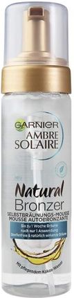 Garnier Ambre Solaire Natural Bronzer Mus Samoopalający Z Odżywczą Wodą Kokosową (DE) 200 ml 