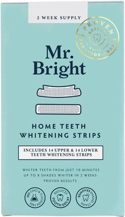 Mr Bright Limited Mr. Home Teeth Whitening Strips Paski Do Wybielania Zębów 28 Szt.