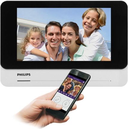 Orno Philips Welcomeeye Addconnect Monitor Lcd 7" Wi-Fi + App Na Telefon Sterowanie Bramą Interkom Do Rozbudowy Zestawów Z Seri 531138